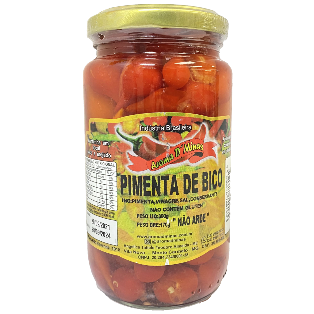 Aroma D Minas Pimenta De Bico 300G Armazém Brazil Market